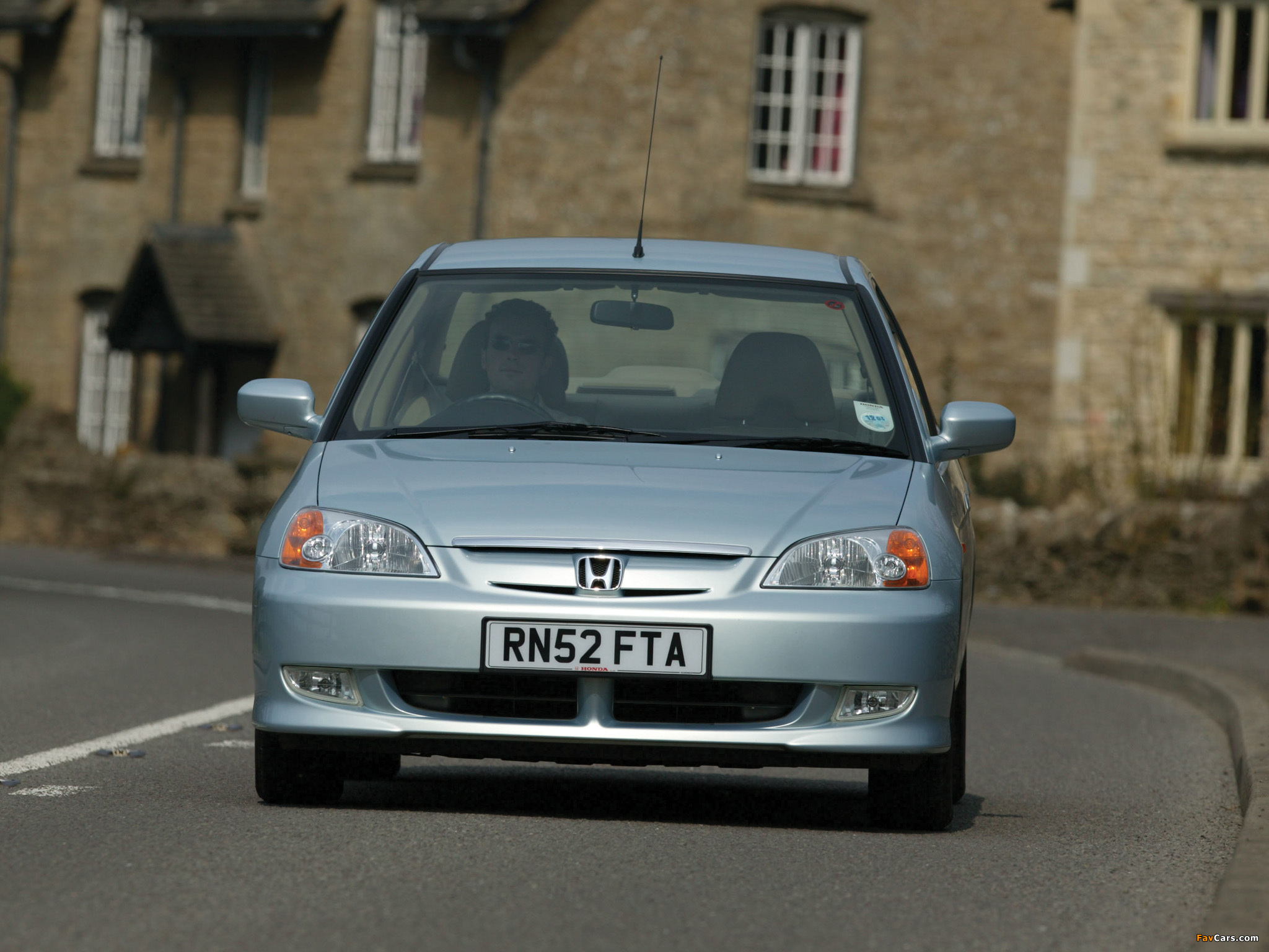 Honda Civic Sedan UK-spec 2001–03 images (2048 x 1536)