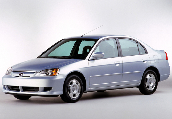 Honda Civic Hybrid US-spec (ES9) 2001–03 photos