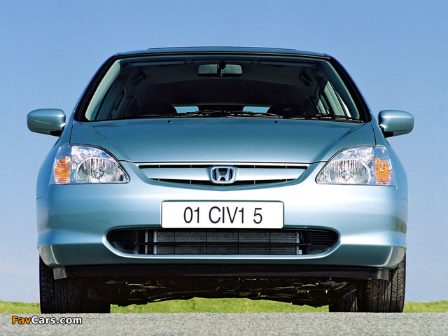 Honda Civic 5-door (EU) 2001–03 photos (640 x 480)