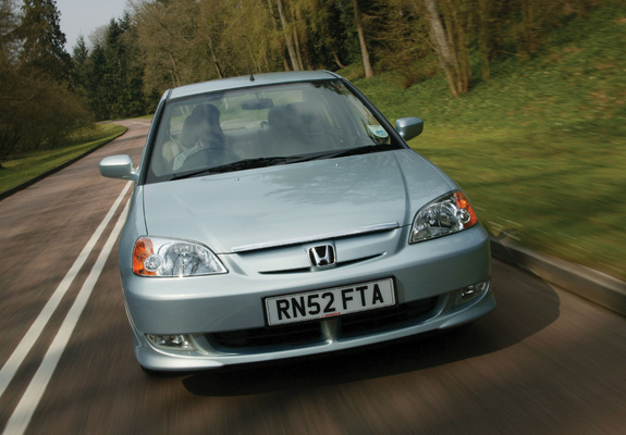 Honda Civic Sedan UK-spec 2001–03 wallpapers