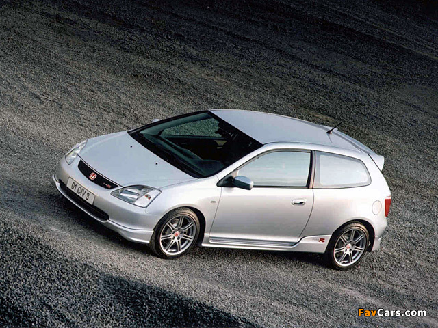Honda Civic Type-R UK-spec (EP3) 2001–03 wallpapers (640 x 480)