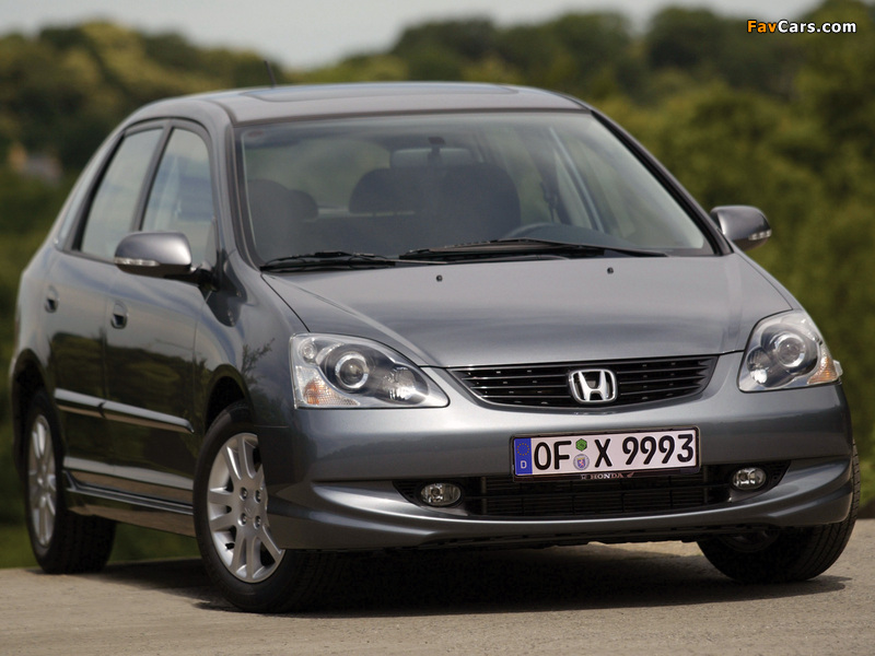 Honda Civic 5-door (EU) 2003–05 images (800 x 600)