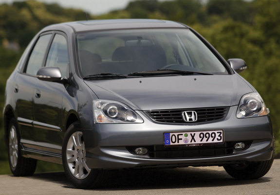 Honda Civic 5-door (EU) 2003–05 images