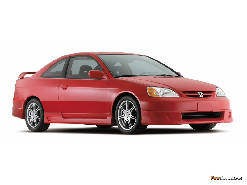 Honda Civic Coupe Factory Performance Package 2003 images (800 x 600)