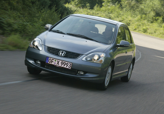 Honda Civic 5-door (EU) 2003–05 images