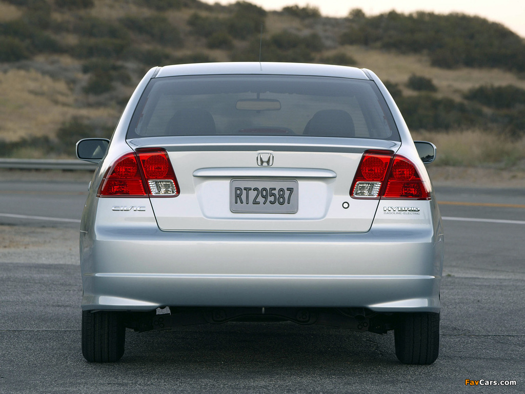 Honda Civic Hybrid (ES9) 2003–06 pictures (1024 x 768)