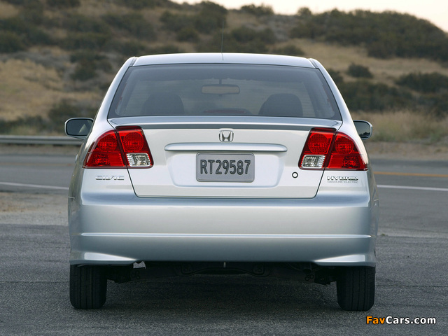 Honda Civic Hybrid (ES9) 2003–06 pictures (640 x 480)