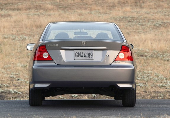 Honda Civic Coupe US-spec 2003–06 pictures