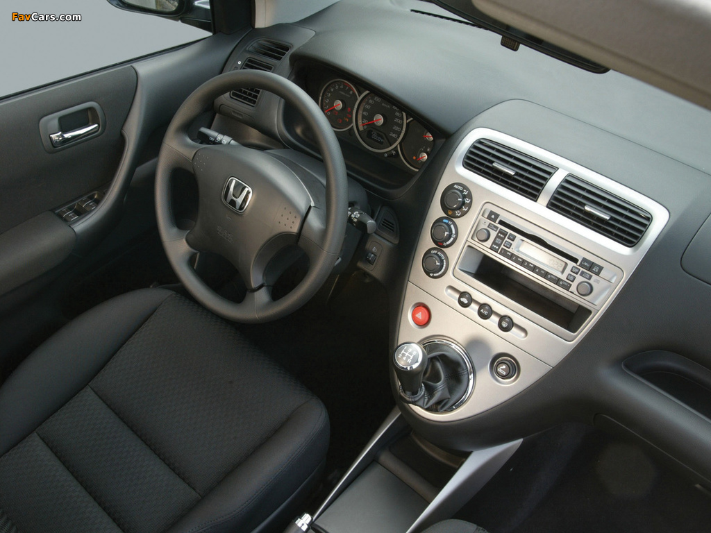 Honda Civic 5-door (EU) 2003–05 wallpapers (1024 x 768)
