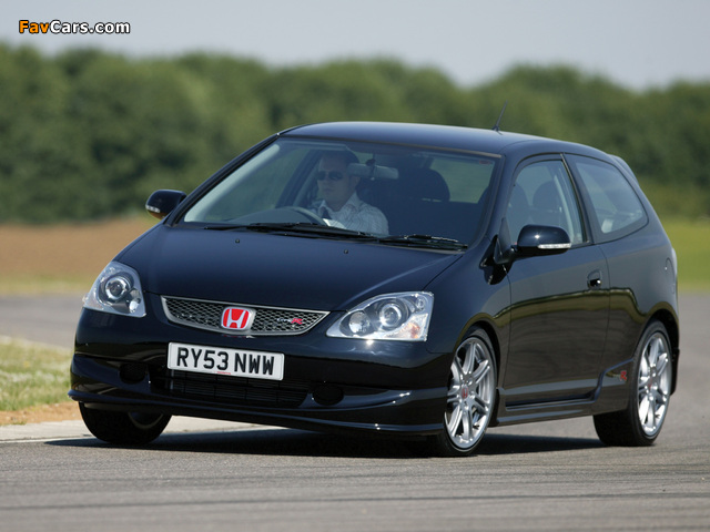 Honda Civic Type-R UK-spec (EP3) 2003–05 wallpapers (640 x 480)