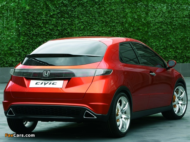 Honda Civic Concept 2005 images (640 x 480)
