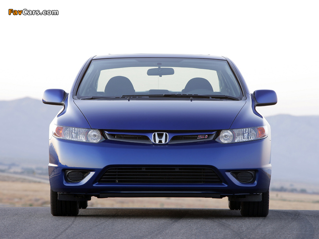 Honda Civic Si Coupe 2006–08 images (640 x 480)