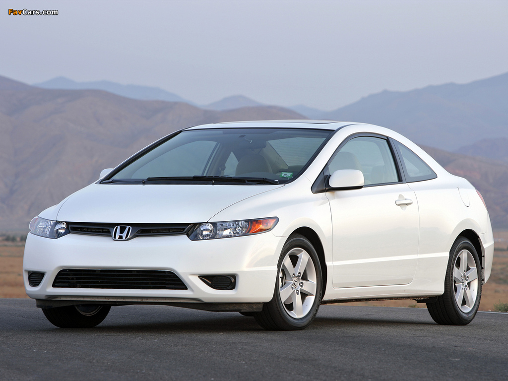Honda Civic Coupe 2006–08 images (1024 x 768)