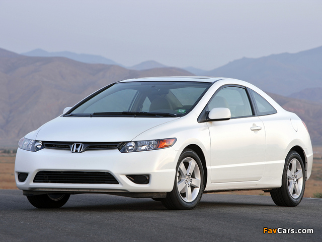 Honda Civic Coupe 2006–08 images (640 x 480)