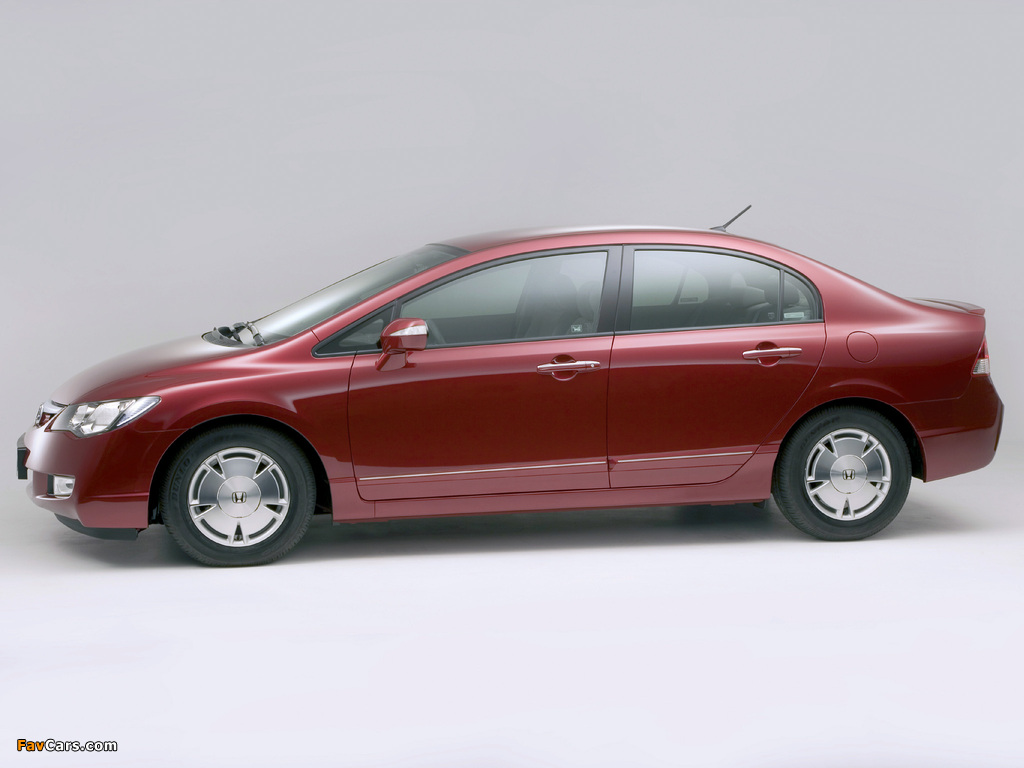 Honda Civic Hybrid (FD3) 2006–08 images (1024 x 768)