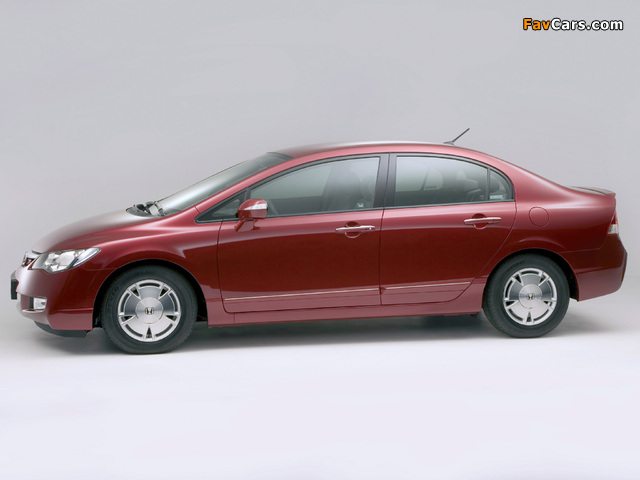 Honda Civic Hybrid (FD3) 2006–08 images (640 x 480)