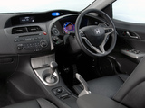 Honda Civic Hatchback ZA-spec (FN) 2006–08 images