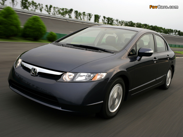 Honda Civic Hybrid US-spec 2006–08 images (640 x 480)