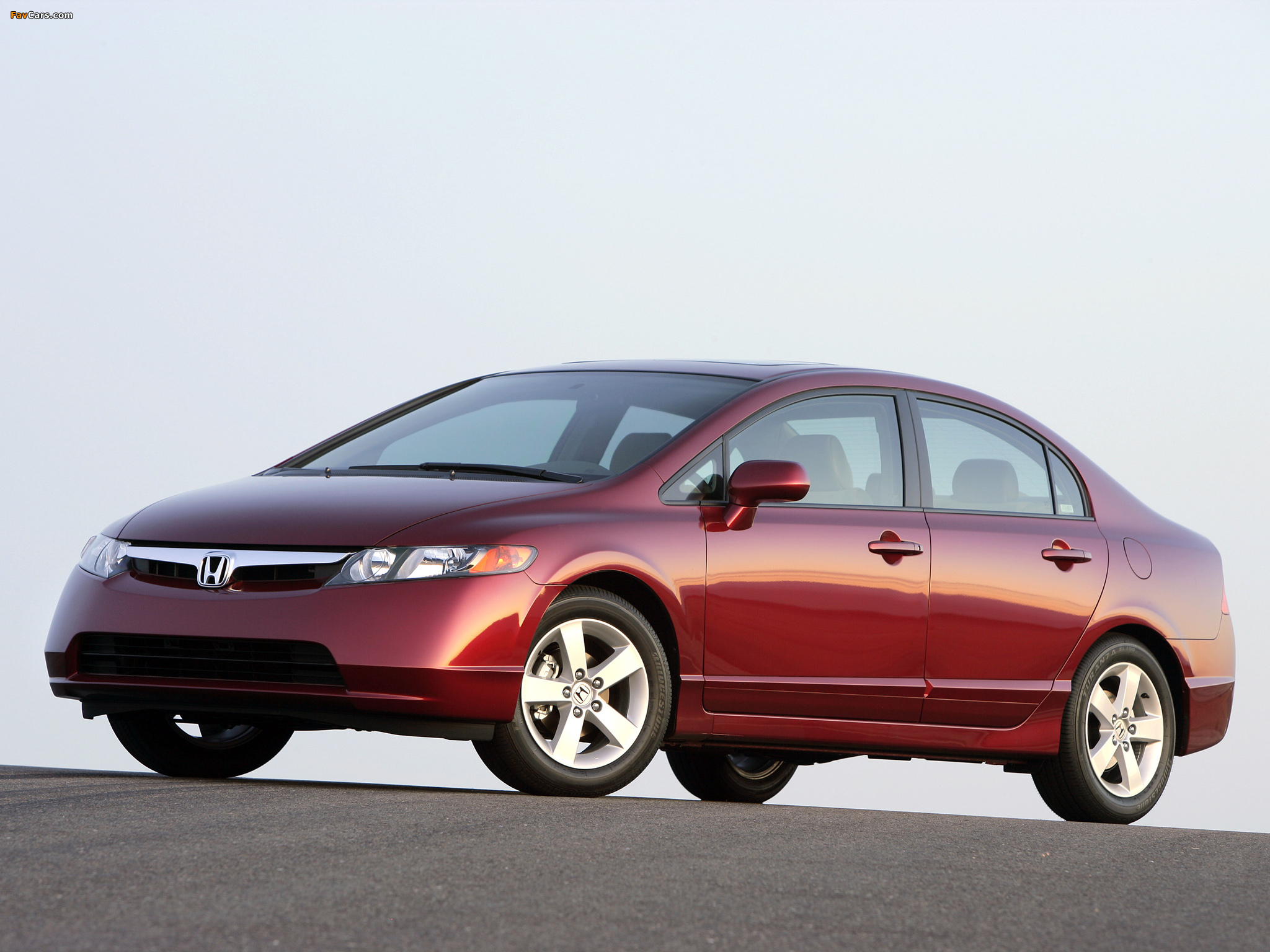 Honda Civic Sedan US-spec 2006–08 images (2048 x 1536)