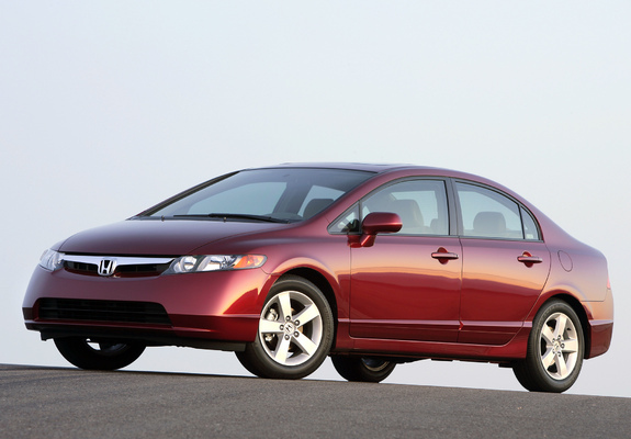 Honda Civic Sedan US-spec 2006–08 images