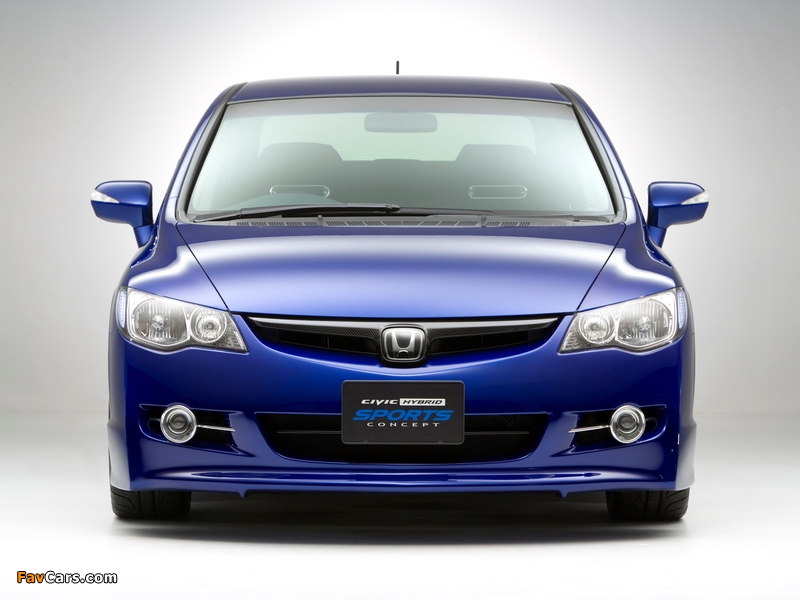 Honda Civic Hybrid Sports Concept 2006 images (800 x 600)