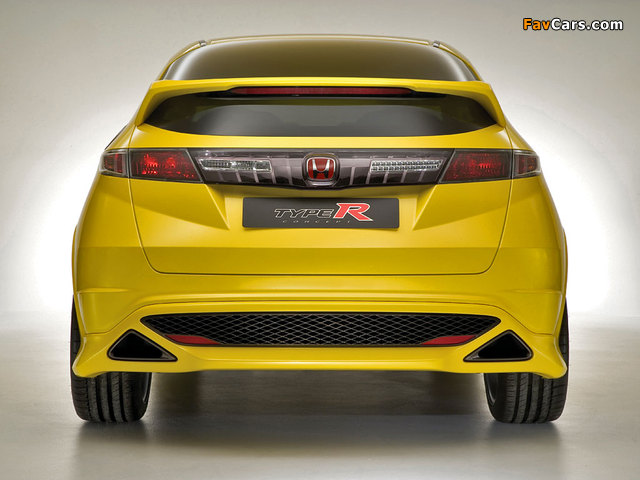 Honda Civic Type-R Concept 2006 images (640 x 480)