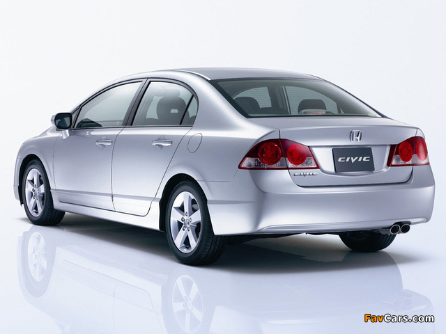 Honda Civic Sedan JP-spec (FD) 2006–08 images (640 x 480)