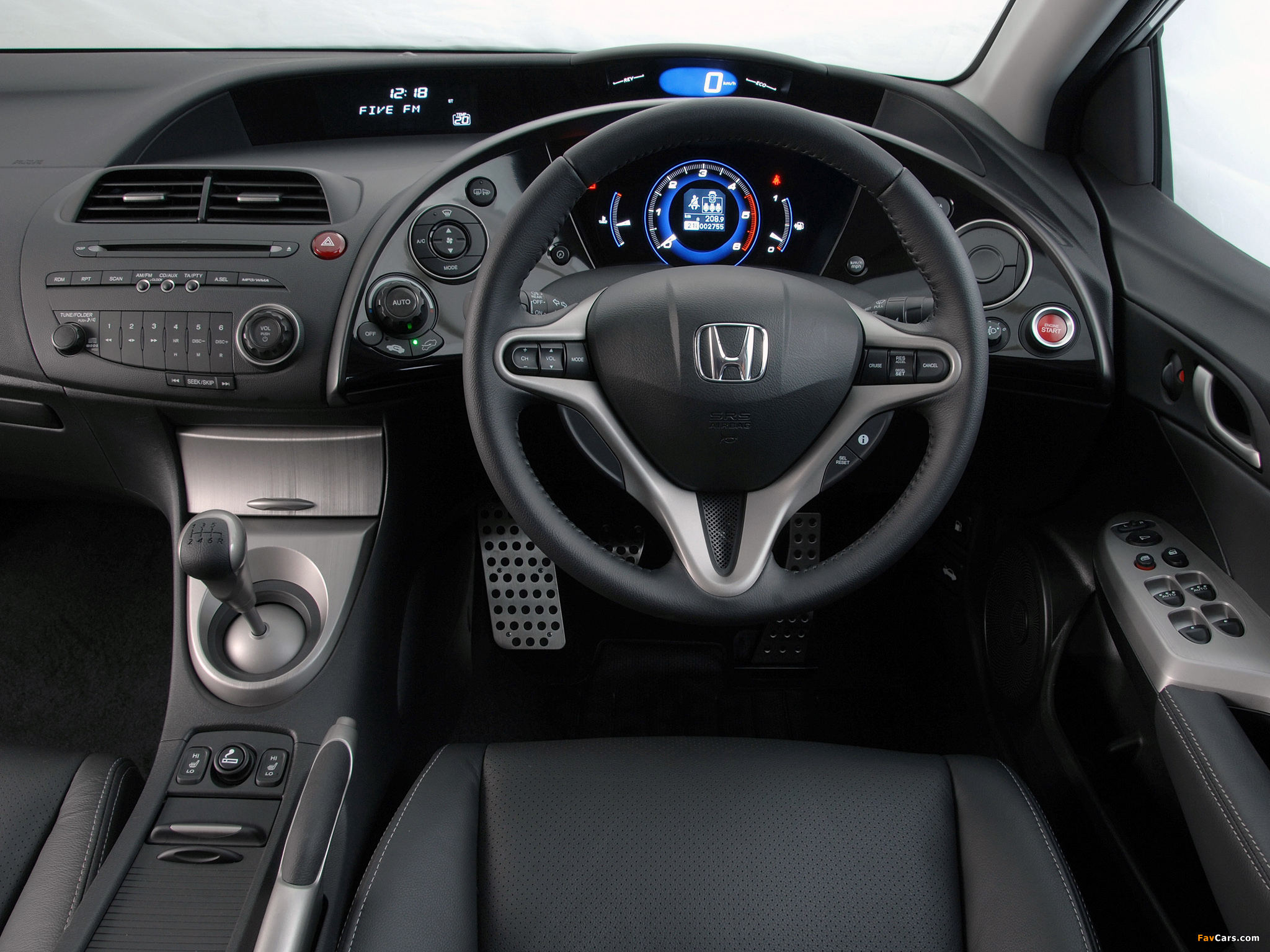 Honda Civic Hatchback ZA-spec (FN) 2006–08 images (2048 x 1536)