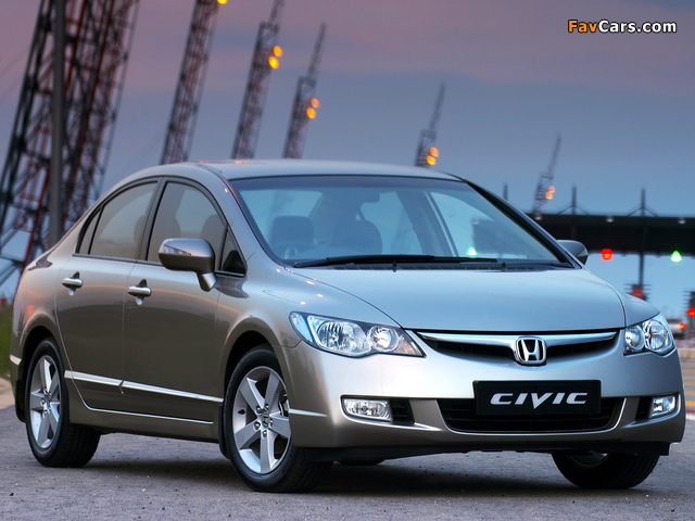 Honda Civic Sedan ZA-spec (FD) 2006–08 photos (640 x 480)