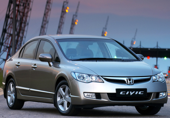 Honda Civic Sedan ZA-spec (FD) 2006–08 photos