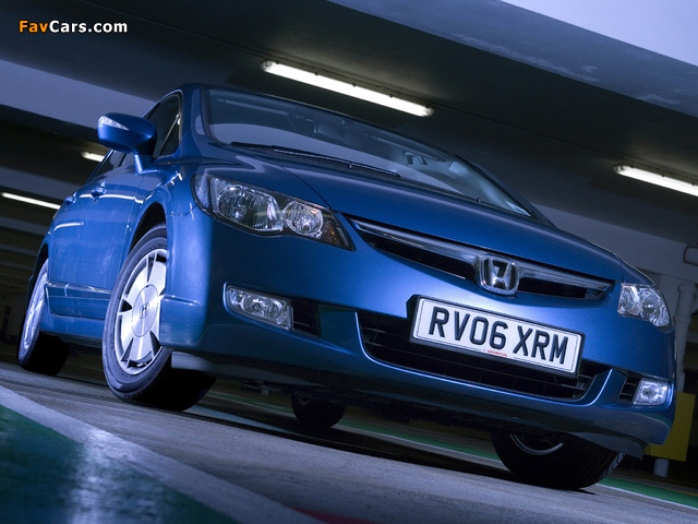 Honda Civic Hybrid UK-spec (FD3) 2006–08 photos (640 x 480)