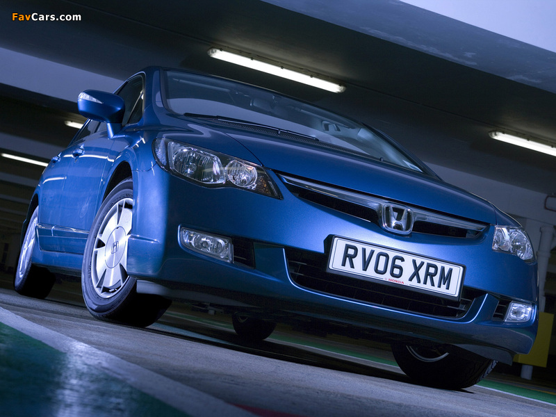 Honda Civic Hybrid UK-spec (FD3) 2006–08 photos (800 x 600)