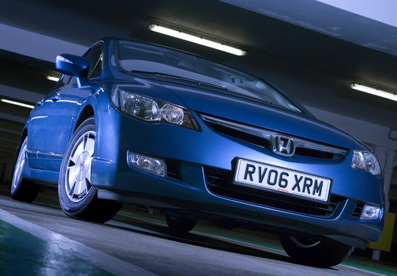 Honda Civic Hybrid UK-spec (FD3) 2006–08 photos