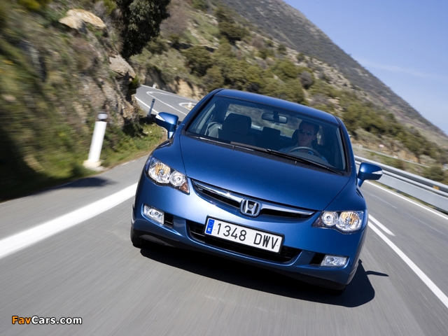 Honda Civic Hybrid (FD3) 2006–08 photos (640 x 480)