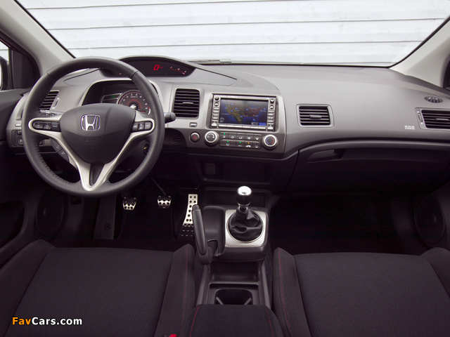 Honda Civic Si Coupe 2006–08 pictures (640 x 480)