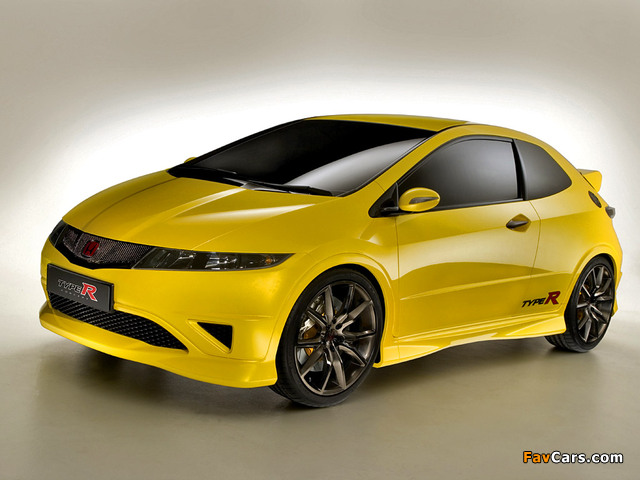 Honda Civic Type-R Concept 2006 pictures (640 x 480)