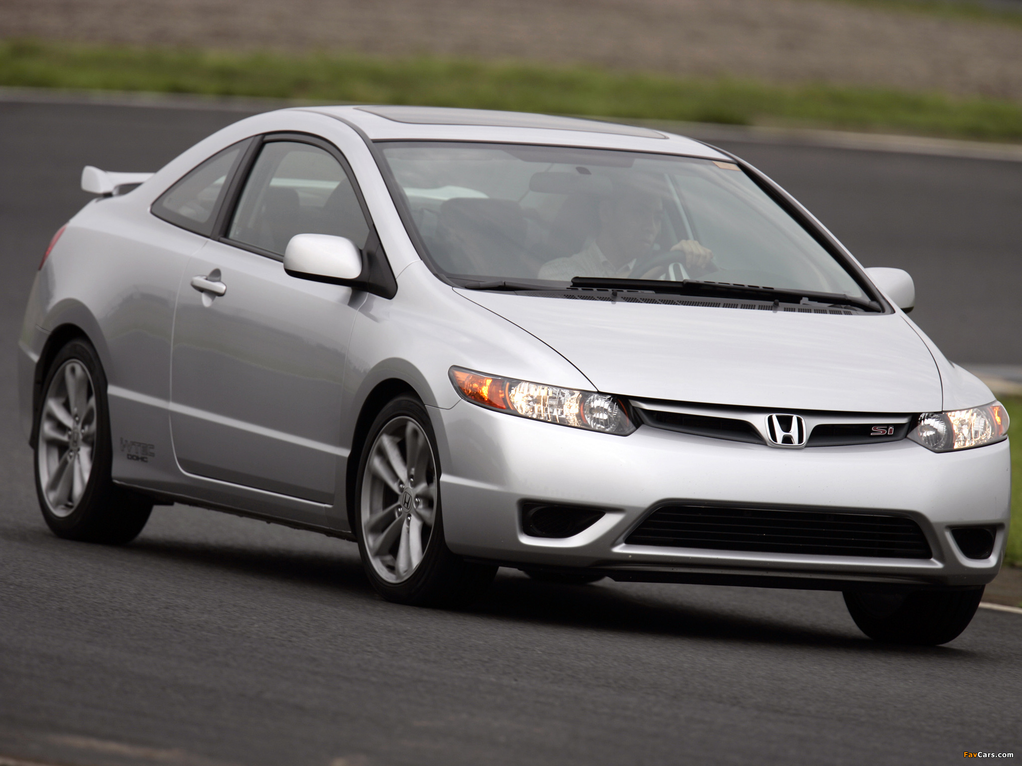 Honda Civic Si Coupe 2006–08 pictures (2048 x 1536)