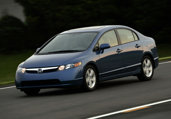 Honda Civic Sedan US-spec 2006–08 pictures