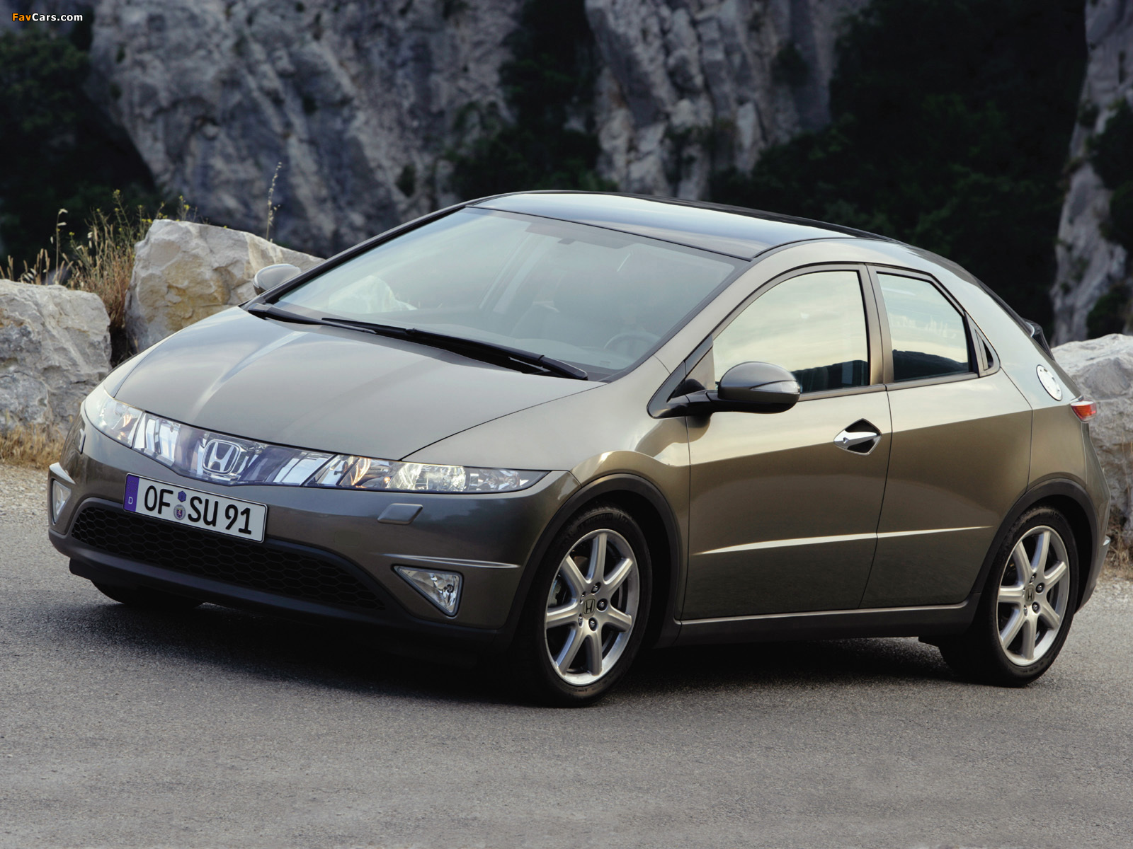 Honda Civic Hatchback (FN) 2006–08 pictures (1600 x 1200)