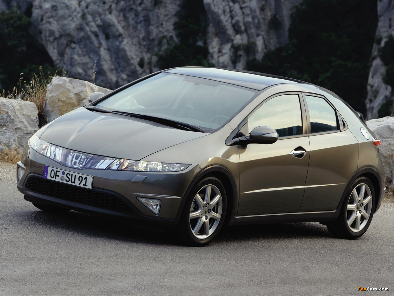 Honda Civic Hatchback (FN) 2006–08 pictures (1280 x 960)