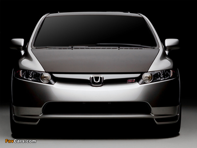 Honda Civic Si Sedan Concept 2006 pictures (640 x 480)