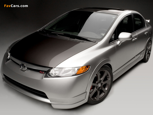 Honda Civic Si Sedan Concept 2006 pictures (640 x 480)