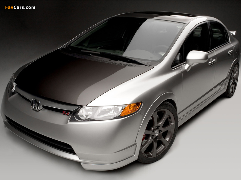 Honda Civic Si Sedan Concept 2006 pictures (800 x 600)