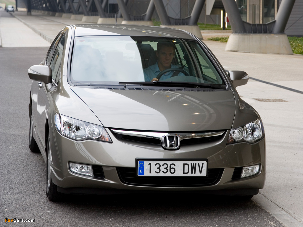 Honda Civic Hybrid (FD3) 2006–08 pictures (1024 x 768)