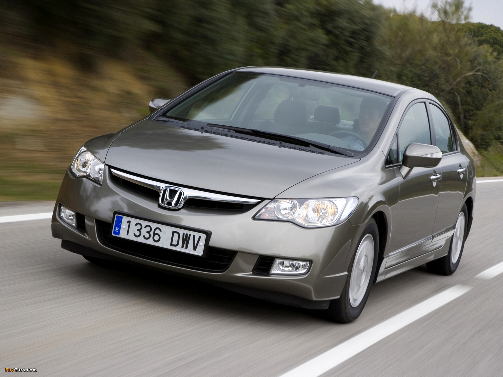 Honda Civic Hybrid (FD3) 2006–08 pictures (1600 x 1200)