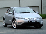 Honda Civic Hatchback ZA-spec (FN) 2006–08 pictures