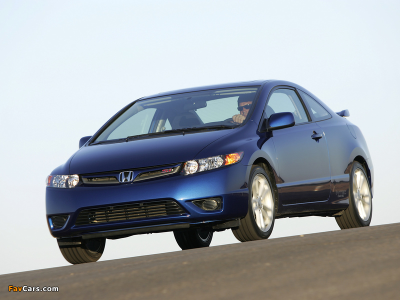 Honda Civic Si Coupe 2006–08 wallpapers (800 x 600)