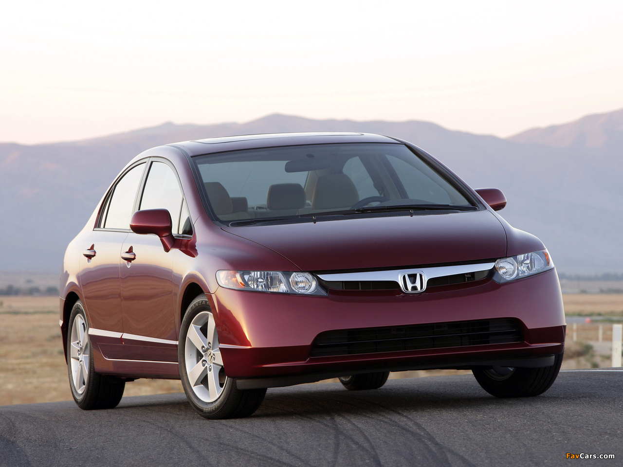 Honda Civic Sedan US-spec 2006–08 wallpapers (1280 x 960)