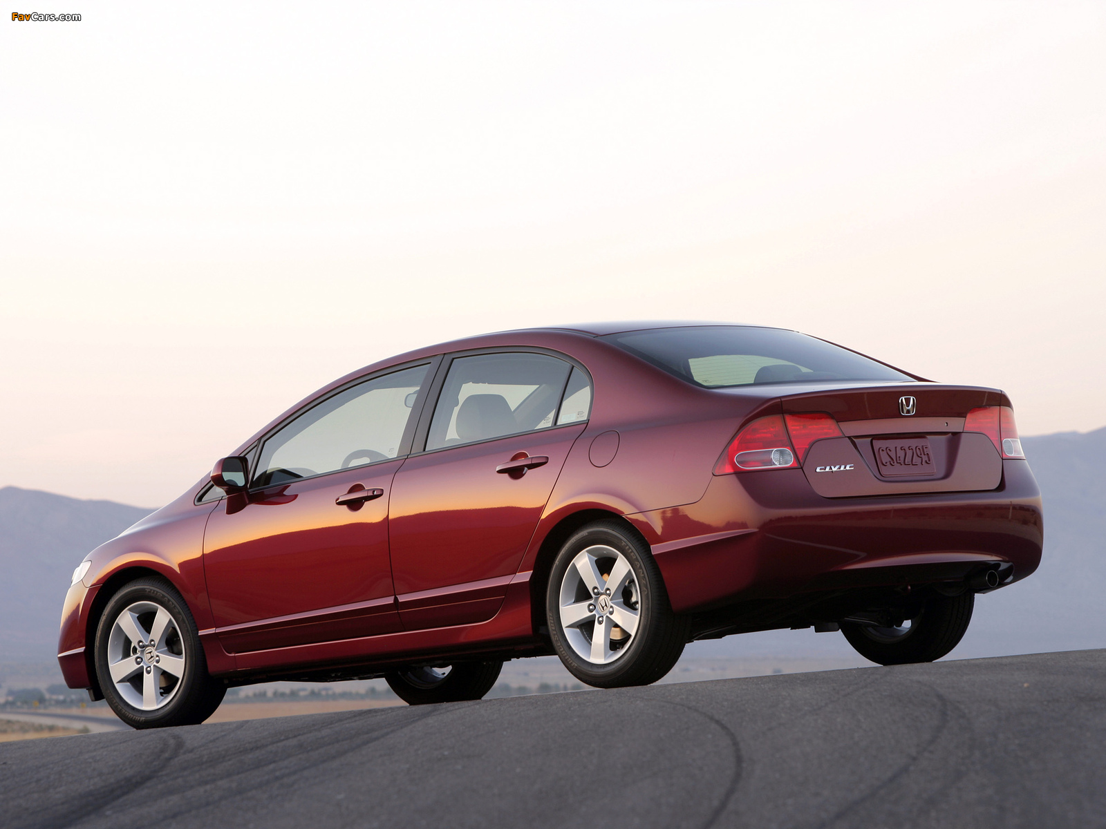 Honda Civic Sedan US-spec 2006–08 wallpapers (1600 x 1200)