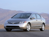 Honda Civic Sedan US-spec 2006–08 wallpapers